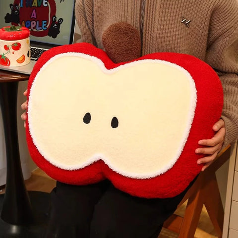 Apple Element Pillow Sofa Living Room Pillow Plush Doll Cute Bedhead Cushion