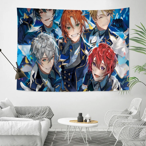 Ensemble Stars GAME Hanging Bohemian Tapestry Bohemian Wall Tapestries Mandala Kawaii Room Decor