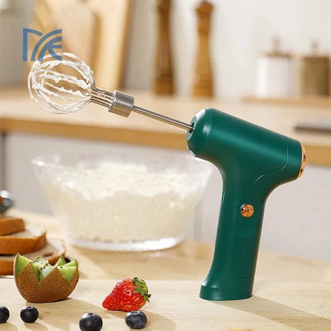 Portable Electric Hand Blender Automatic Egg Beater Food Mixer Cream Milk Foamer Coffee Maker Foam Blender Cake Baking Tool