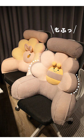 Bedside cushion pillow, office waist cushion, pillow, sleeping, reading, playing with mobile phone tools