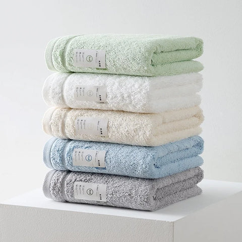 Hollow Yarn Cotton Towel High Quality Absorbent Adult Children Bath Towel Solid Color Soft Bathroom Washcloth