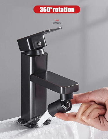 360°Universal Kitchen Faucet Anti-splash Aerator Bathroom Tap Rotatable Faucet 2 Mode Tap Nozzle Bubbler Kitchen Sink Faucet