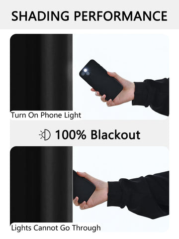 1pc Blackout Curtain with Coated Insulated Lining, Ideal for Living Room, Bedroom, Kitchen, Bathroom, Home Decor, Room Decor