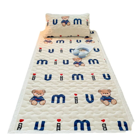 Winter Thicken Warm Mattress Toppers Fleece Bedspread Soft Folding Thin Tatami Mat Student Dormitory Bed Sheet Mattress Cover