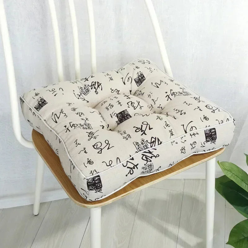 Floor Pillow Soft High Resilience Seat Cushion for Garden Sofa Chair Decor Office Dorm Study Room Chair Pad 부드러운 방석을 두껍게 하다