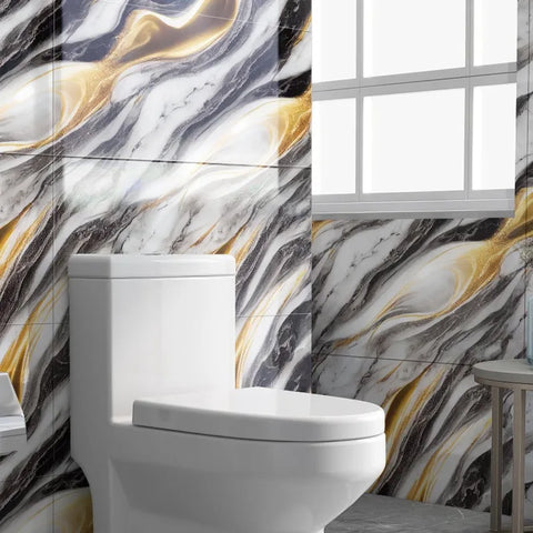 10-40PCS Imitation 3D Marble Wall Sticker Self Adhesive Waterproof Oilproof Wallpaper for Kitchen Tile Wall DIY Home Decoration