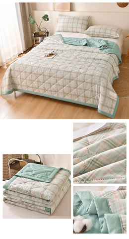 Cool Feeling Quilt Adults Kids Room Comforter 150x200/180x200/200x230cm Blanket Summer Duvet couette de lit (No Pillowcase)