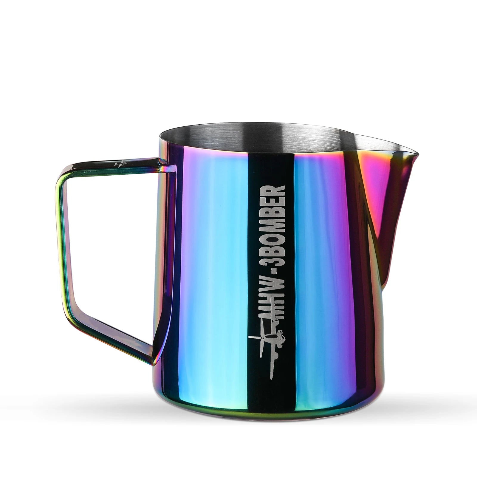MHW-3BOMBER Milk Frothing Pitcher 304 Stainless Steel Latte Art Pitcher Cup 2023 WLAC World Champion Barista Milk Steaming Jug