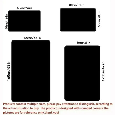 Lava Area Rugs 3D Visual Illusion Flame Living Room Non-Slip Floor Mat Lava Crackle Rug, Washable Non Slip rug for Kids Rooms