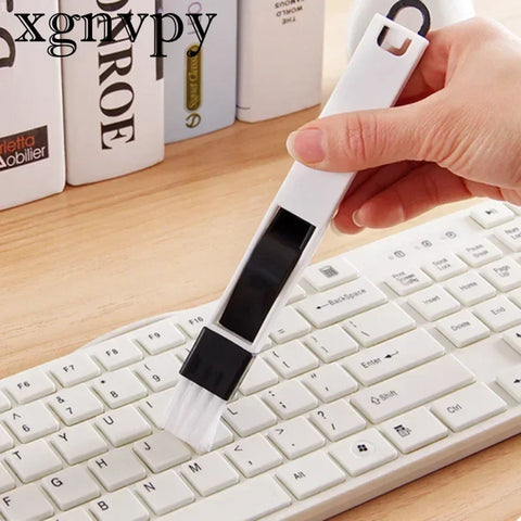xgnvpy Multifunctional Window Groove Cleaning Brush Kitchen Gadget Cleaning Tool Home Accessory Keyboard Duster Supply Item