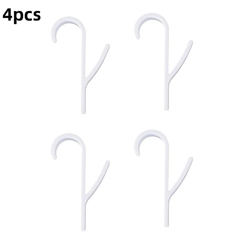 2/6Pcs Bathroom Shower Towel Holder Hanger Heated Radiator Rail Hooks Clips Storage Racks Clothes Scarf Hanger Hooks