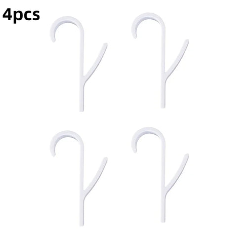 2/6Pcs Bathroom Shower Towel Holder Hanger Heated Radiator Rail Hooks Clips Storage Racks Clothes Scarf Hanger Hooks