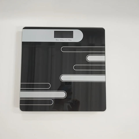 1 Piece Stylish Digital Bathroom Scale with LCD Display High Precision Floor Health Scale Battery Powered for Home Use