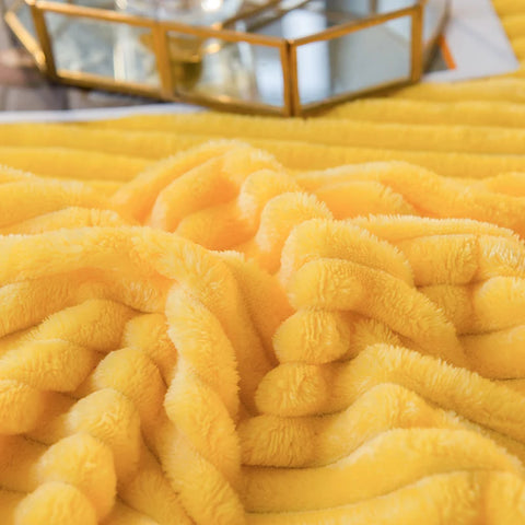 Puffy Duvet Cover Super Soft Plush Bedding Set Fall And Winter Thickened Plush Double Bed Cove