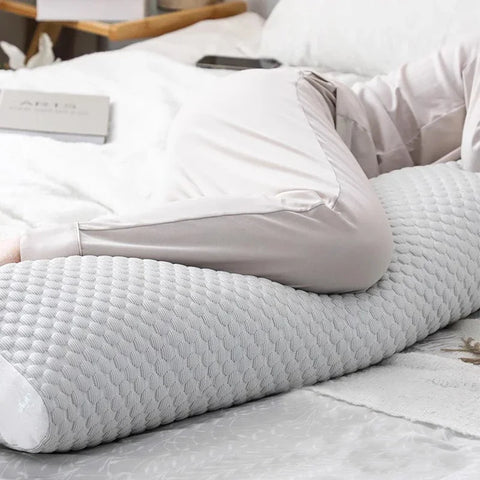 Body Pillow Cooling Memory Foam Body Pillows for Adults Sleeping Long Pillow for Bed Big Large Firm Full Body Pillow 59x10 Inch