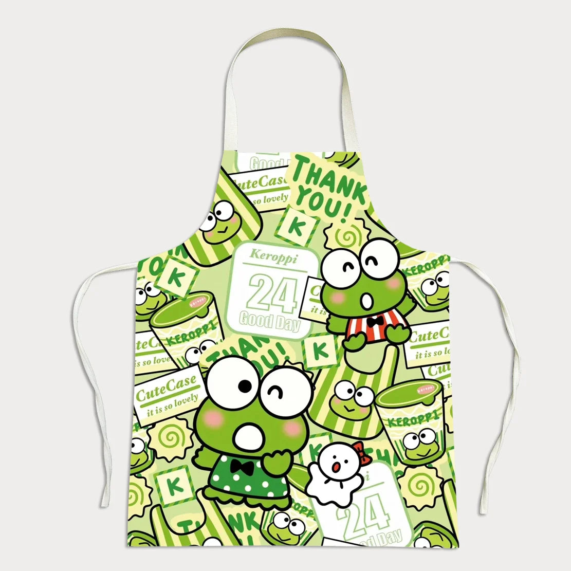 New Sanrio Cartoon Series ApronPainting anti-fouling anti-dirty apron work clothes kitchen hot pot bib