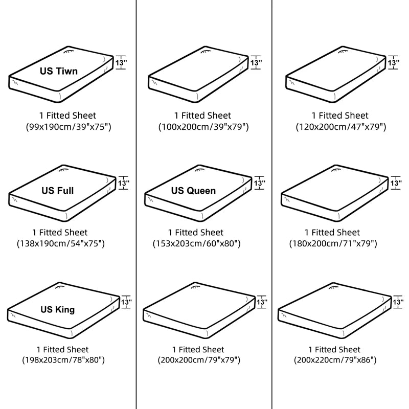 Waterproof Mattress Protector Cover Queen Size 14 inches Deep Pocket Polyester Bed Cover Solid Color Fitted Sheet (Black, Queen)