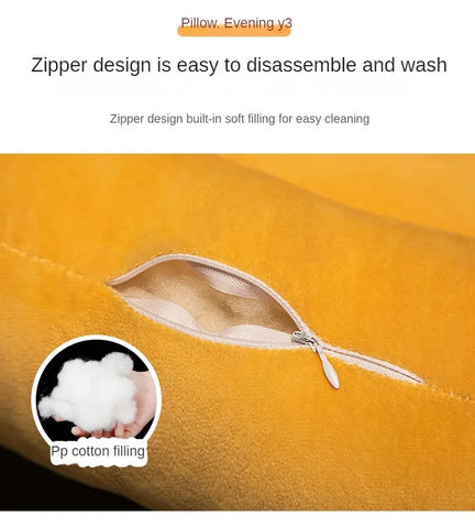 Bedside cushion pillow, office waist cushion, pillow, sleeping, reading, playing with mobile phone tools