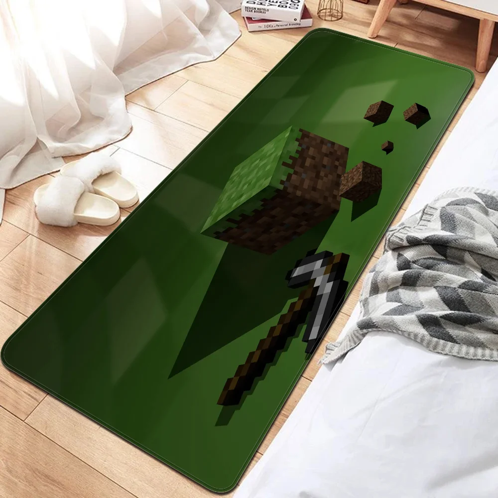 Hot Game M-Minecrafts Kitchen Mat Cheaper Anti-slip Modern Living Room Balcony Printed Modern Home Decor