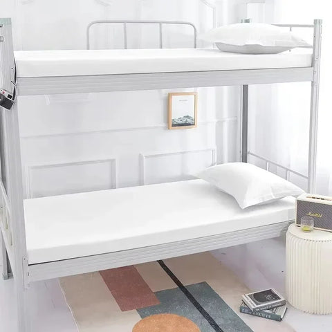 360° Fully Enclosed Mattress Protector Cover withZipper Polyester Student Dormitory Single MattressCover Floor Cushion Protector