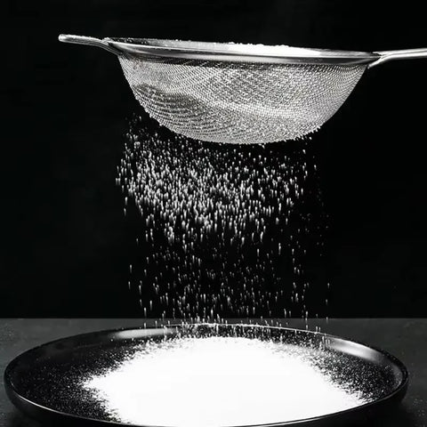 Mesh Filter Sieve Stainless Steel Slotted Spoon Kitchen Set of 3 Fine Strainers Long Handle for Cooking Sifting and Frying