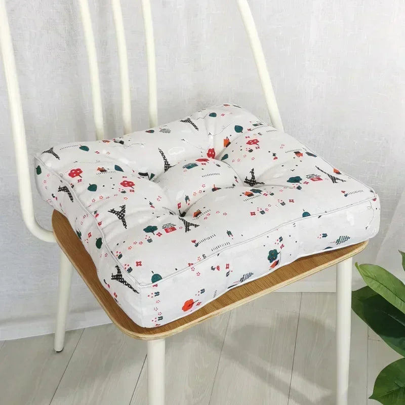 Floor Pillow Soft High Resilience Seat Cushion for Garden Sofa Chair Decor Office Dorm Study Room Chair Pad 부드러운 방석을 두껍게 하다