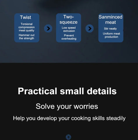 Meat Grinder Household Multifunctional Electric Sausage Filling Machine Minced Meat Table Small Sausage Filling Machine Kitchen