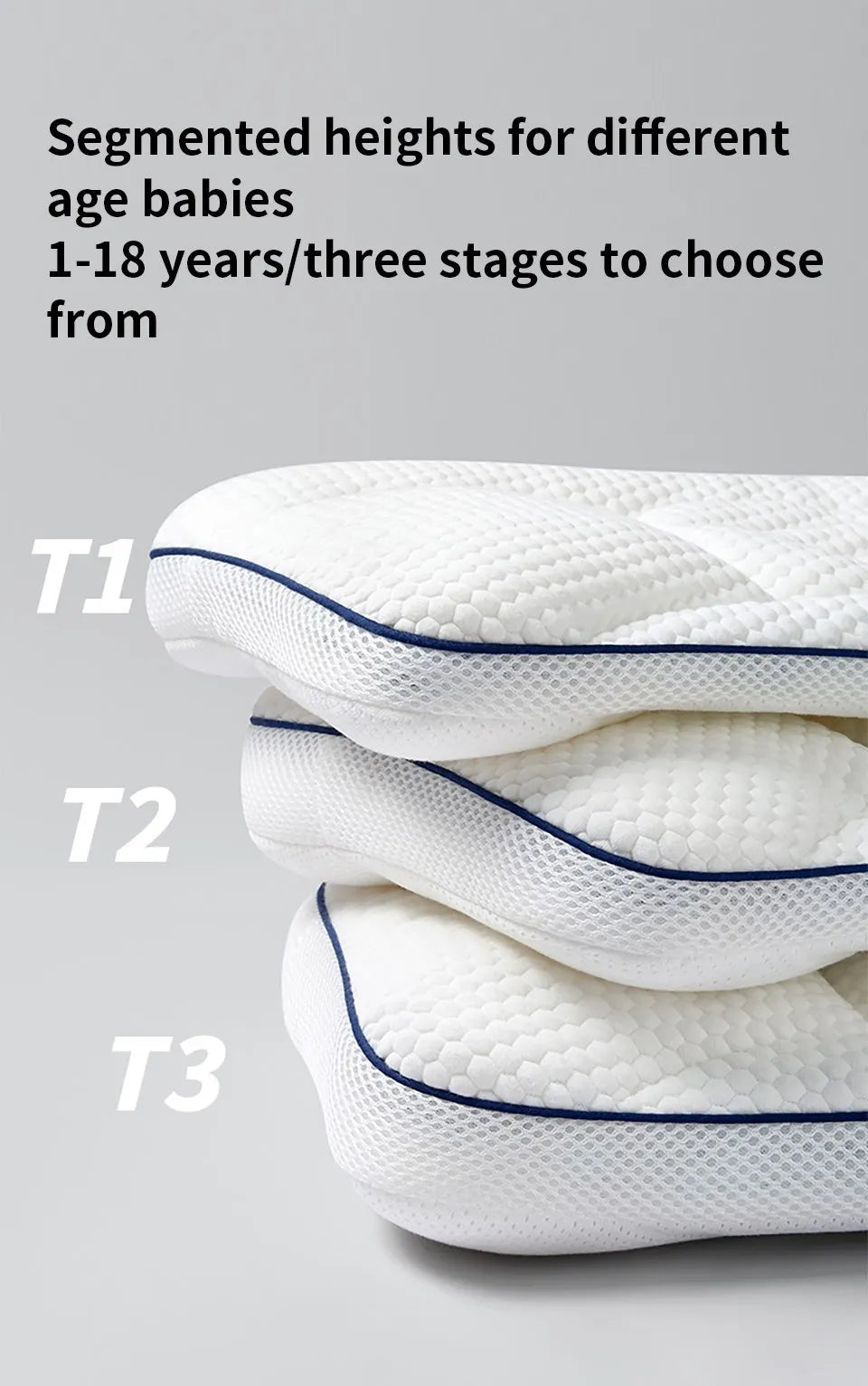 AIBEDILA Baby Pillows for Newborns Neck Pillow Newborn Baby Things Children's Orthopedic Travel Pillow Bedding Mother Kids Items