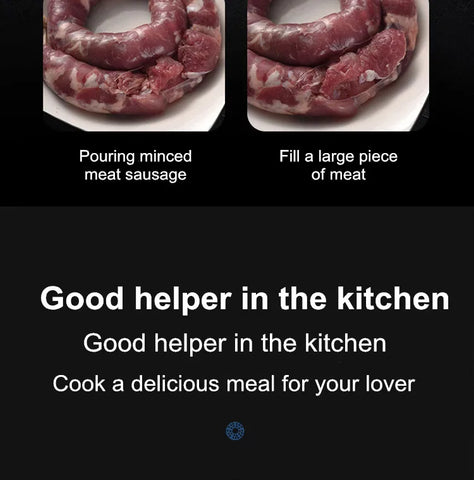 Meat Grinder Household Multifunctional Electric Sausage Filling Machine Minced Meat Table Small Sausage Filling Machine Kitchen