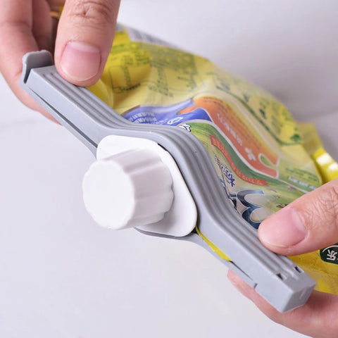 Kitchen Sealing Clip Screw Cap Seasoning Bag Milk Powder Salt Snack Food Preservation Gadget Accessory