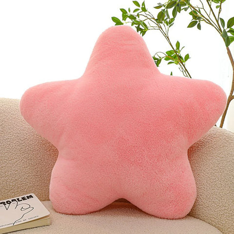 30CM Cute Butter Cheese Throw Pillow Plush Toy Dormitory Sleep  Sofa Chair Cushion Pentagon Star Shape Child Birthday Gift