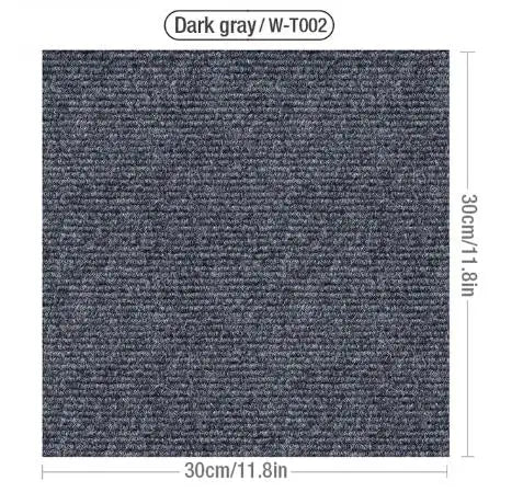 Self Adhesive Carpet Thicken Floor Tiles Sticker Square Rug Peel And Stick Mat DIY Flooring For Living Room Bedroom Home Decorat