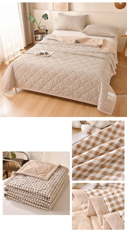 Cool Feeling Quilt Adults Kids Room Comforter 150x200/180x200/200x230cm Blanket Summer Duvet couette de lit (No Pillowcase)
