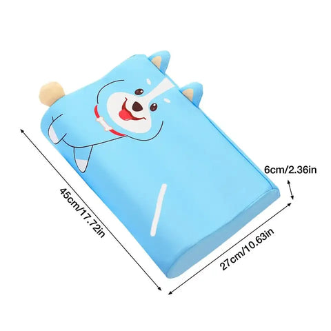 Kids Pillow Toddler Memory Foam Bed Pillows Breathable Slow Rebound Baby Cartoon Neck Nursing Pillow Travel Cushion Bebe Bedding