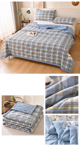 Cool Feeling Quilt Adults Kids Room Comforter 150x200/180x200/200x230cm Blanket Summer Duvet couette de lit (No Pillowcase)