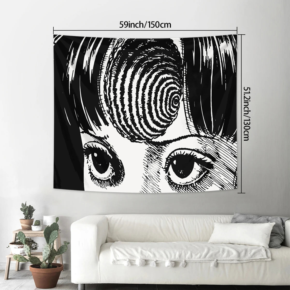 1pc Interesting Tapestry, Personalized College Dormitory Decoration Human Body Cave Tapestry Art Decoration Wall Hanging