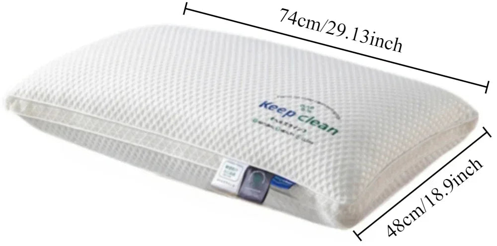 3D Cervical Neck Pillow with High Elasticity and Non Collapse Shape Memory Comfortable Sleeping Pillows Hotel Bedroom Bed Pillow