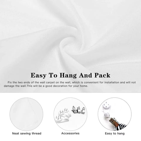 Glowing Cross Background Praying Cloth Home Decorative Artwork for Living Room Bedroom Office Party Decoration Wall Tapestry