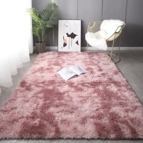 Gray Carpet for Living Room Plush Rug Bed Room Floor Fluffy Mats Anti-slip Home Decor Rugs Soft Velvet Carpets Kids Room Blanket
