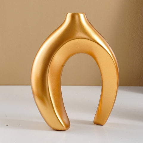 2PCS Set Creative Couple Series Home Decoration Vase, Large Medium Combination Indoor Table Ornaments for Interior Decoration