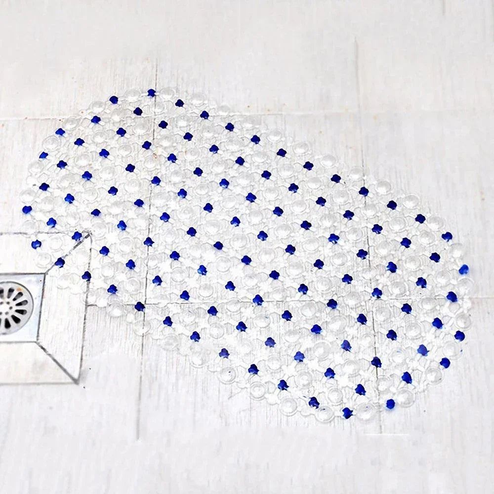 Hot PVC Anti-skid Bath Mats Soft Anti-slip Shower Mat Massage Mat with Suction Cup Non-slip Bathtu Bath Mat Bathroom Accessories