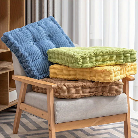 Tatami Thickened Seat Cushion,Corduroy Floor Futon Cushion Dining Chair Cushion,For Living Room Bedroom Sofa Home Decor chairs