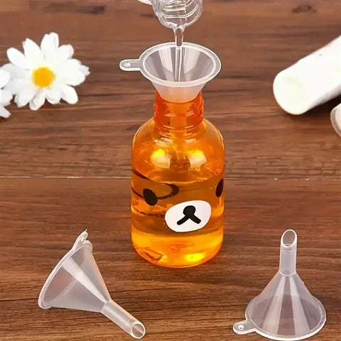 3/5PCS Plastic Small Funnel Perfume Dispensing Funnel Spray Funnel Dispenser Household Kitchen Liquid Dispensing Gadgets