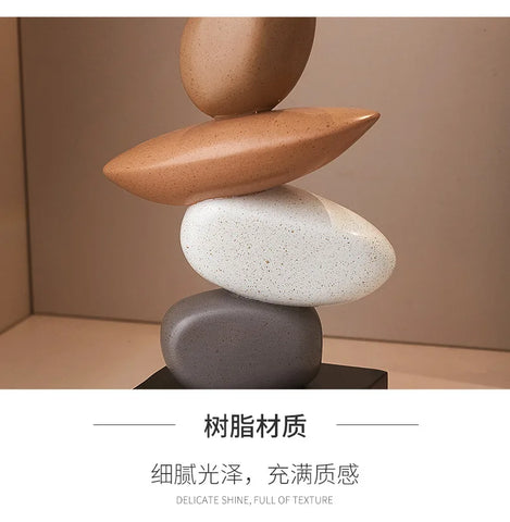 Factory Direct Generation of Light Luxury Art Resin Desktop Ornaments Decorative Living Room Office Wine Cooler TV Cabinet