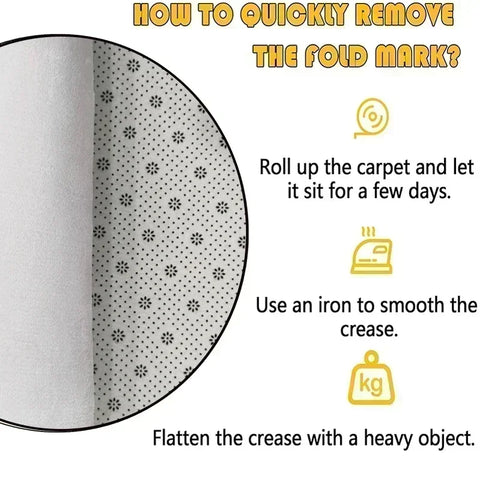 Lava Area Rugs 3D Visual Illusion Flame Living Room Non-Slip Floor Mat Lava Crackle Rug, Washable Non Slip rug for Kids Rooms