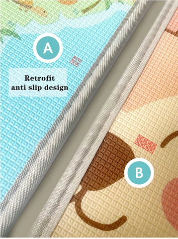 200*180cm Large Size Cartoon Baby Play Mat Xpe Puzzle Children's Mat Baby Climbing Pad Kids Rug Baby Games Mat Toys for Children