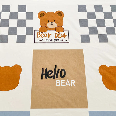 1pc Waterproof Fitted Bed Sheets Cartoon Style Single Bed Cover for Kids Queen/King sabanas cama matrimonial(without pillowcase)