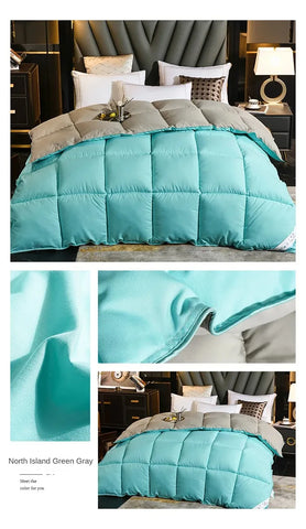 Anti-feather cloth 95 white goose down duvet silent winter quilt warm hotel gift quilt quilt core for home use