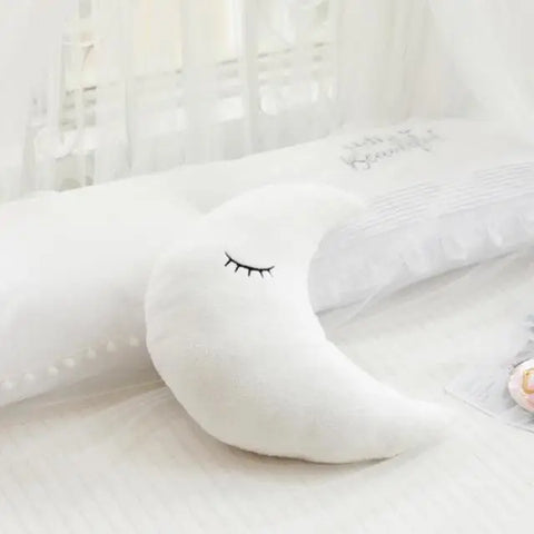 Hot Stuffed Cloud Moon Star Raindrop Plush Pillow Soft Cushion Toys For Children Baby Kids Girl Christmas Gift Room Car Decor