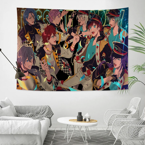 Ensemble Stars GAME Hanging Bohemian Tapestry Bohemian Wall Tapestries Mandala Kawaii Room Decor